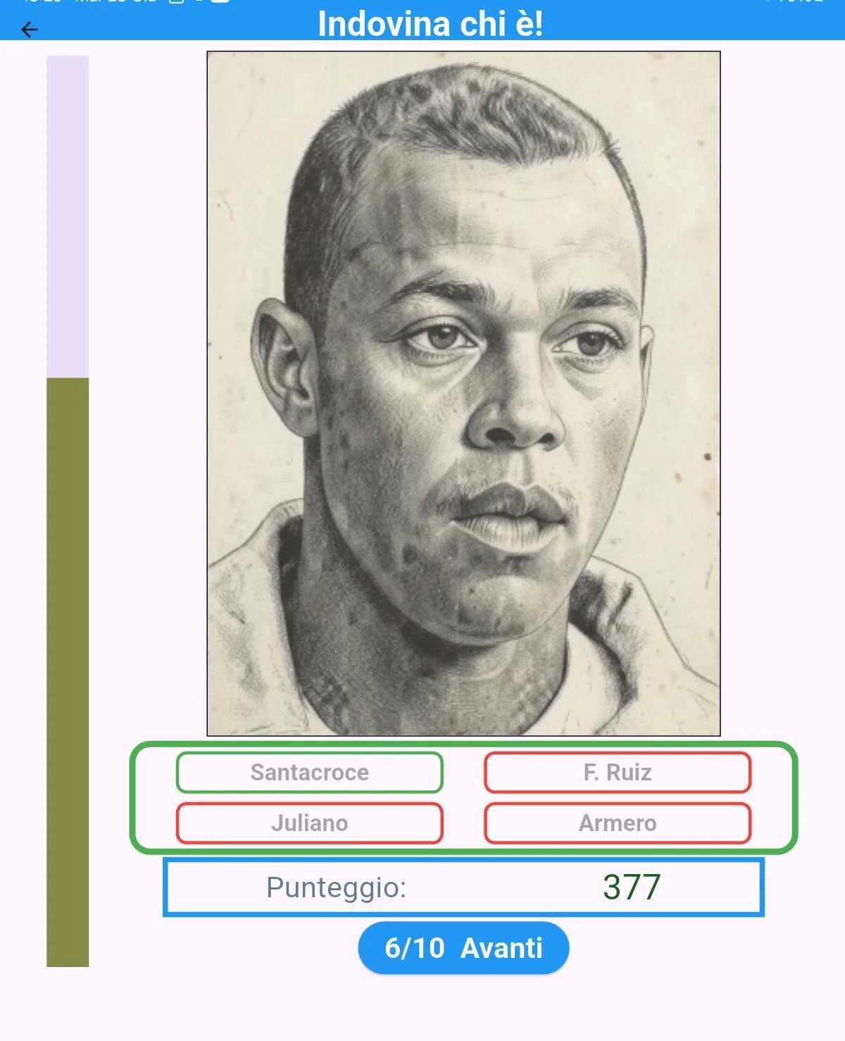 Quiz Calcio Napoli screenshot