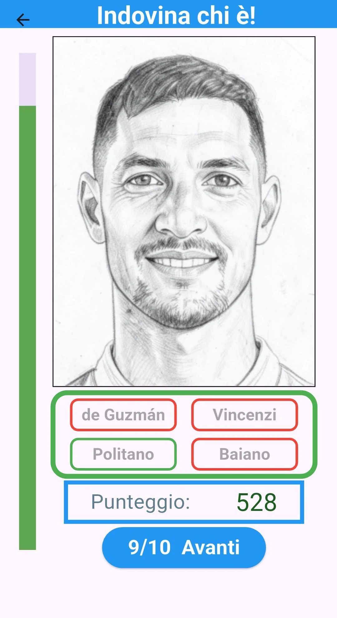 Quiz Calcio Napoli screenshot